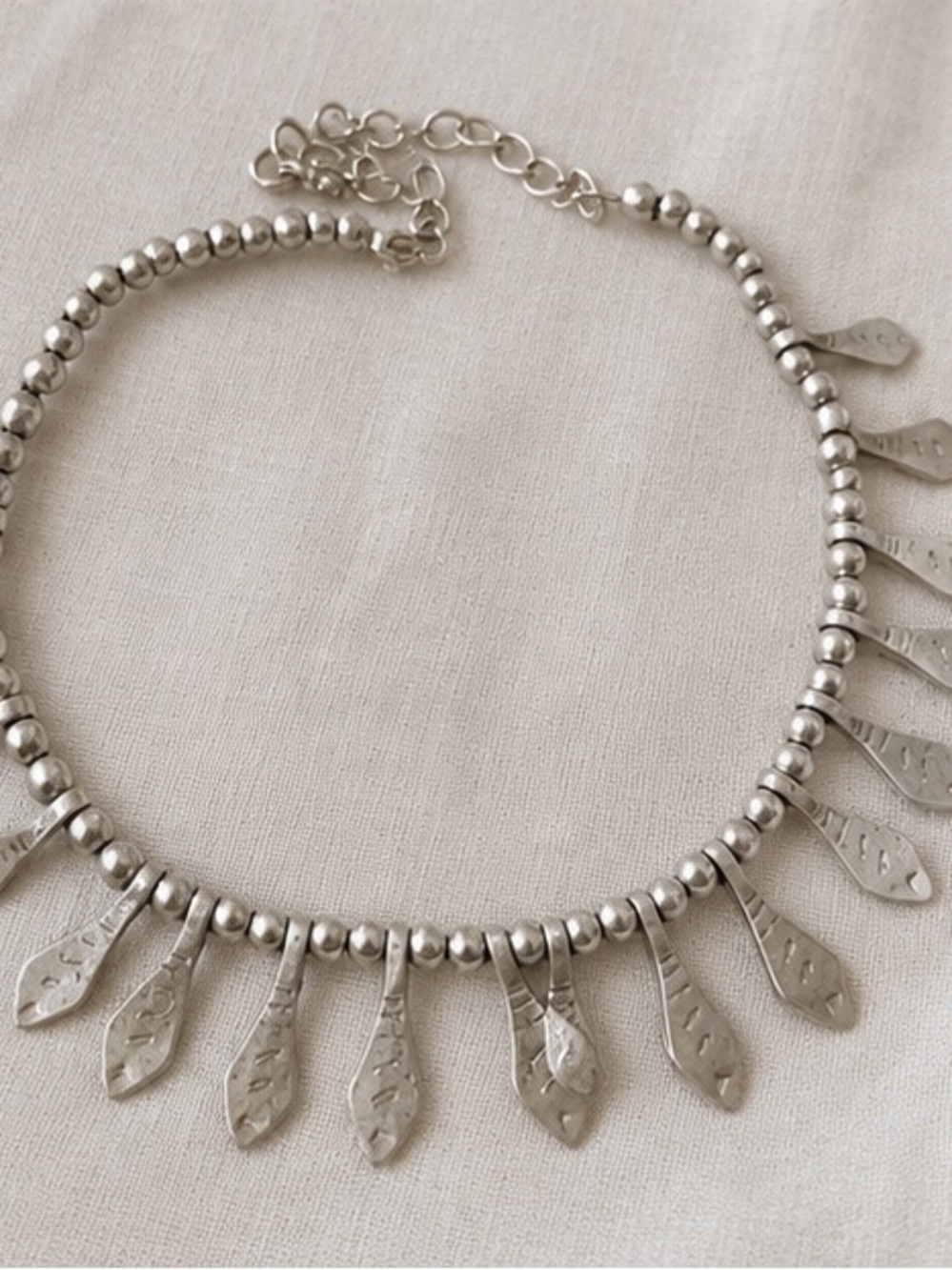 Free People anklet - Silver tone, ethnic, boho design